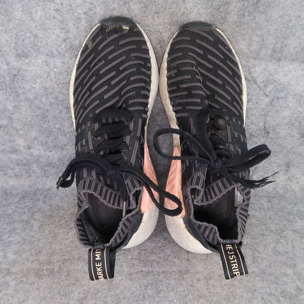 Adidas Shoes Womens 7 Athletic Trainers NMD R2 Prime Knit Sneaker Running Active - Picture 6 of 16